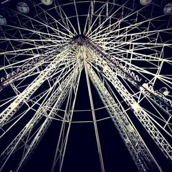 Low angle view of eiffel tower