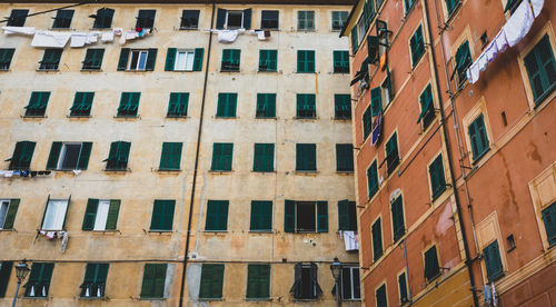 Full frame shot of residential building