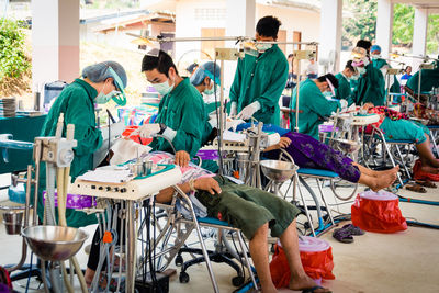 People sitting on chair