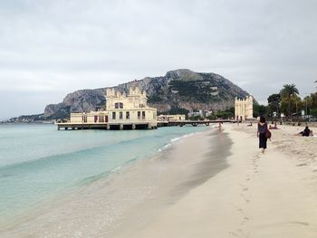 View of beach against sky