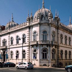 Facade of building