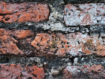 Full frame shot of weathered wall