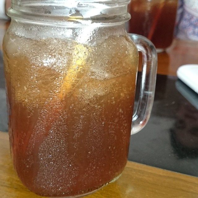 food and drink, indoors, drink, still life, table, freshness, refreshment, drinking glass, close-up, glass - material, food, transparent, healthy eating, glass, no people, cold temperature, jar, alcohol, focus on foreground, ice cube