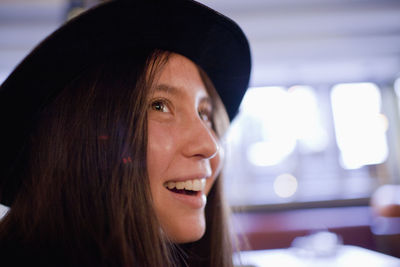 Portrait of a smiling young woman