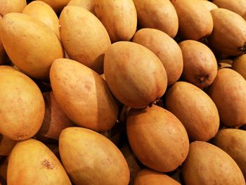 Full frame shot of fruits for sale at market stall