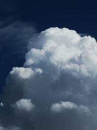 Low angle view of clouds in sky