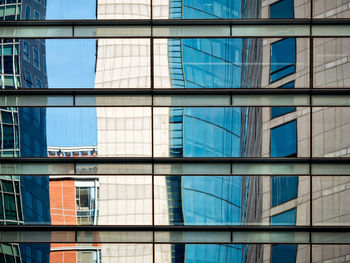 Low angle view of modern building