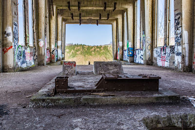 View of built structure against sky