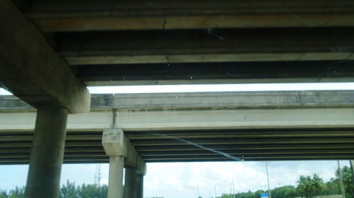 Low angle view of ceiling of building