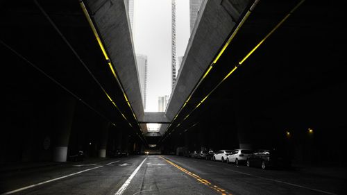 Road in sunlight