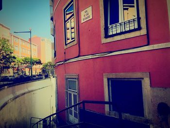 Buildings against sky in town