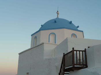 Low angle view of church against sky