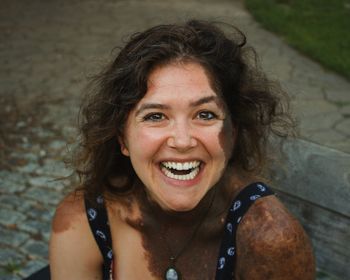 Portrait of young woman