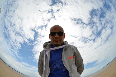 Portrait of young man