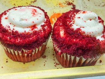 Close-up of chocolate cake