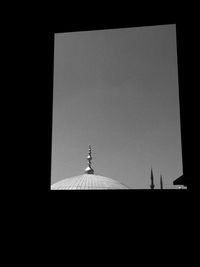 Low angle view of church