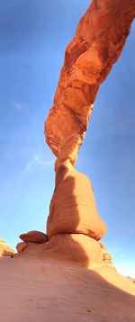 Rock formations in a desert