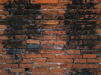 Full frame shot of brick wall