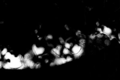 Defocused image of people