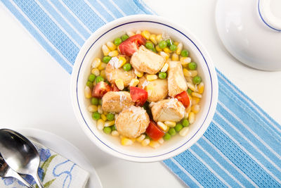 Close-up of salad in bowl