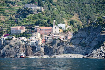 Buildings at waterfront