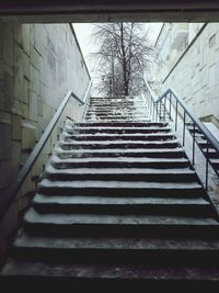 Low angle view of staircase