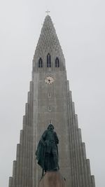 Low angle view of statue