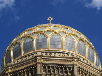 Low angle view of cathedral against sky