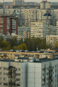 Buildings in city