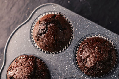 Close-up of chocolate cake