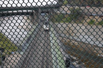 Full frame shot of chainlink fence