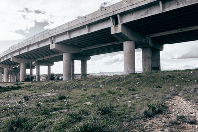 Bridge over field