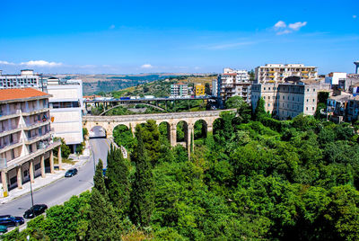 View of buildings in city