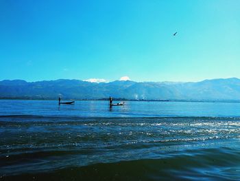 Paddle with leg, inle, myanmar