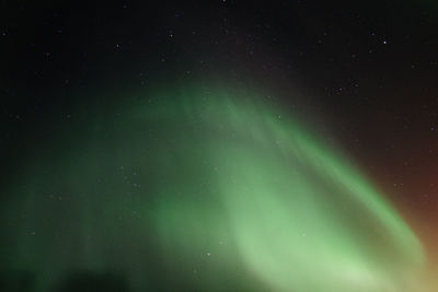 Low angle view of sky at night