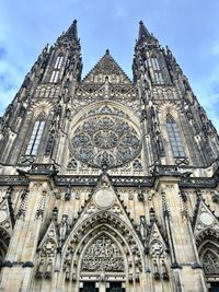 Low angle view of cathedral against sky