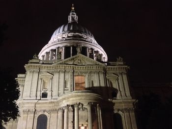 Low angle view of a temple