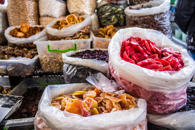 Close-up of food for sale