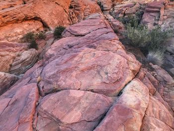 View of rock formation