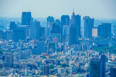 Aerial view of cityscape