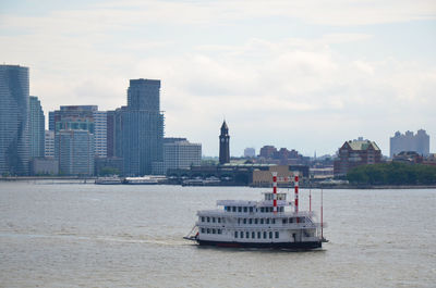 Hudson river in new york city.