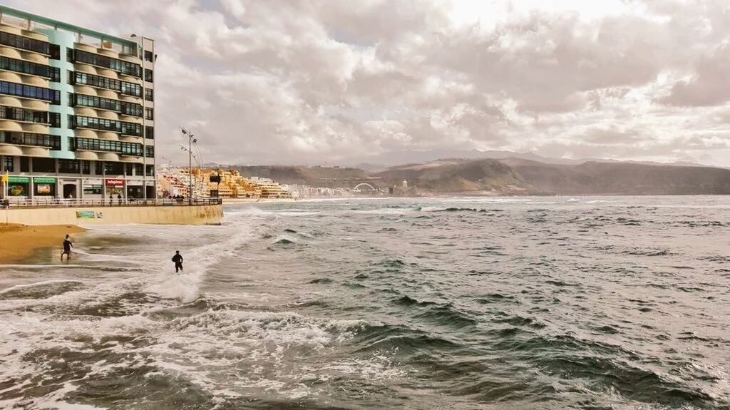 VIEW OF CLOUDY SKY OVER SEA