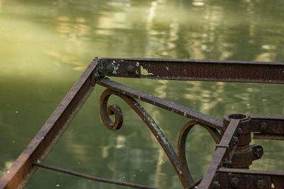 Close-up of water in lake