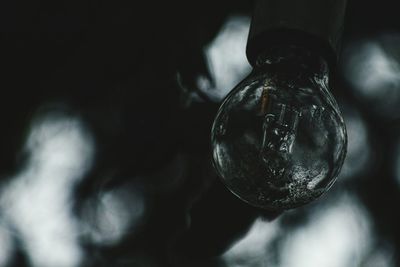 Close-up of light bulb