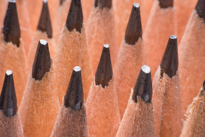 Full frame shot of pencils