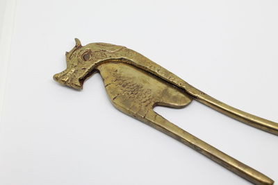 Close up view of a object