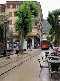 View of buildings in city