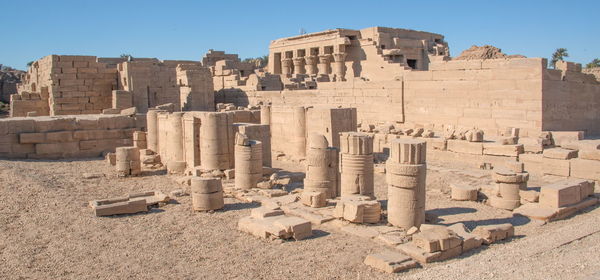 View of old ruins