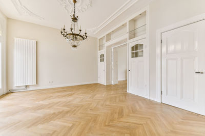 Interior of empty modern apartment