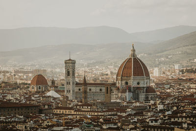 View of buildings in city